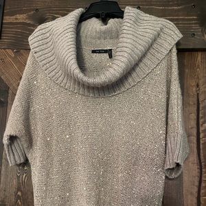 Vice Versa Gold Cowl Sweater